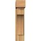 Ekena Millwork Westlake Block Rough Sawn Bracket w/ Offset Brace, Western Red Cedar, 8"W x 24"D x 36"H BKT0806X24X36WTL05RWR - alternate 4